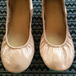Tieks Blush Patent